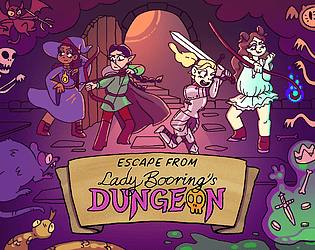 Game cover: Escape From Lady Booring's Dungeon