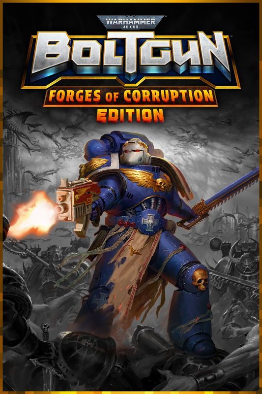 Game cover: Warhammer 40,000: Boltgun - Forges of Corruption Edition
