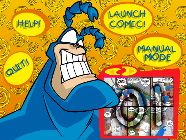 Game cover: The Tick: The Tick vs. the Uncommon Cold