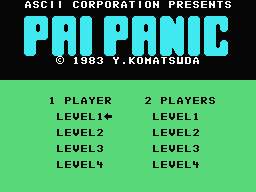 Game cover: Pai Panic
