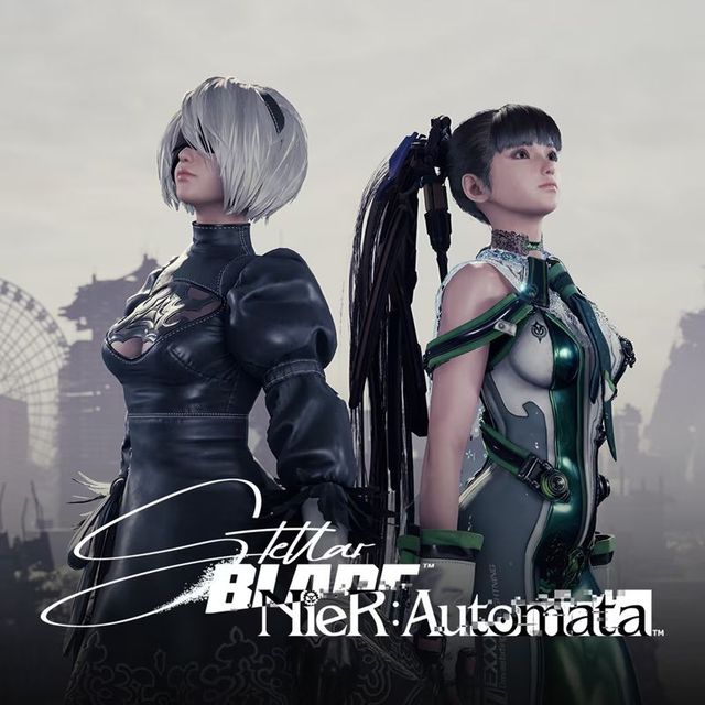 Game cover: Stellar Blade x NieR: Automata