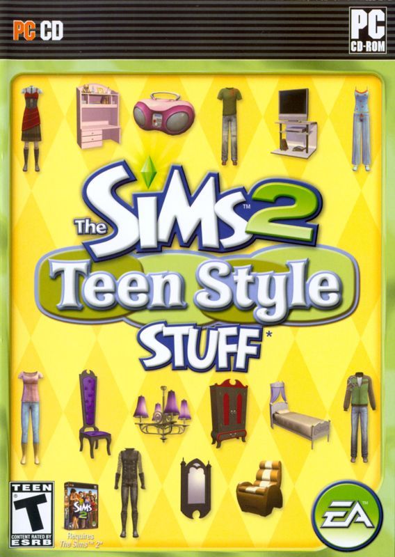 Game cover: The Sims 2: Teen Style Stuff