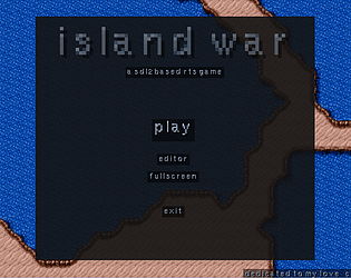 Game cover: Island War