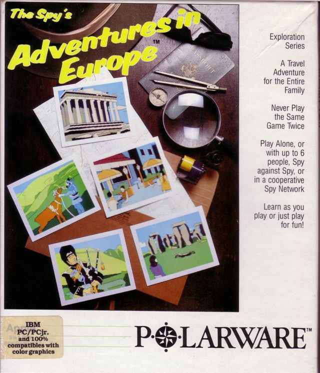 Game cover: The Spy's Adventures in Europe