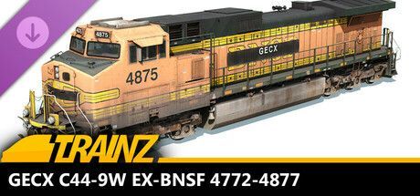 Game cover: Trainz Plus: GECX C44-9W EX-BNSF 4772-4877