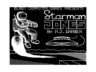 Game cover: Starman Jones