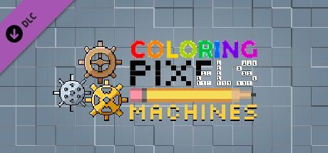 Game cover: Coloring Pixels: Machines