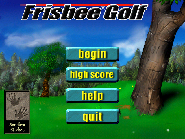Game cover: Frisbee Golf