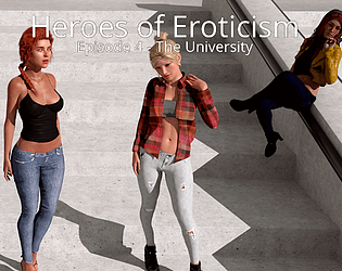Game cover: Heroes of Eroticism: Episode 4 - The University