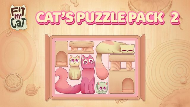 Game cover: Fit My Cat: Cat's Puzzle Pack 2