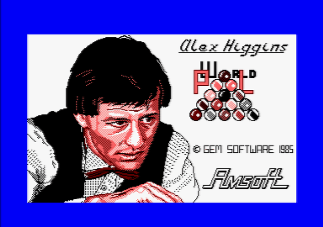 Game cover: Alex Higgins World Pool