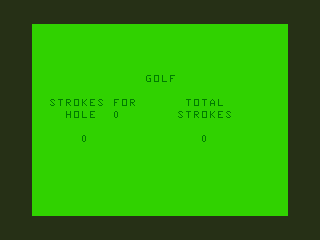 Game cover: Golf