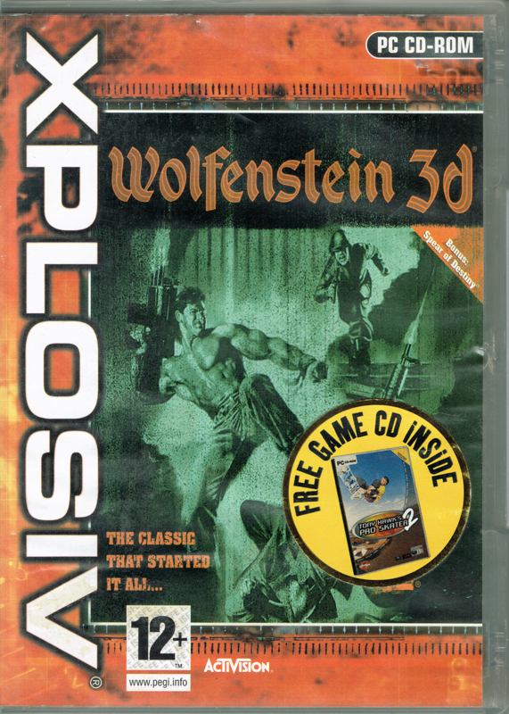 Game cover: Wolfenstein 3d