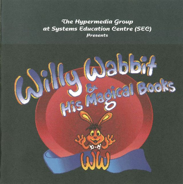 Game cover: Willy Wabbit & His Magical Books
