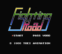 Game cover: Fighting Road