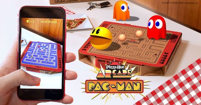 Game cover: Pizza Hut Arcade: Pac-Man