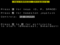Game cover: ZX Spectrum Next (included game)