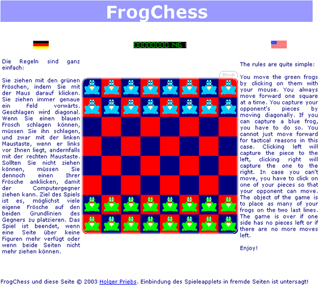 Game cover: FrogChess