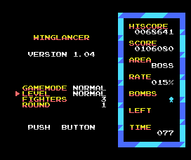 Game cover: Winglancer