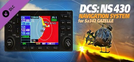 Game cover: DCS: NS 430 Navigation System for SA342 Gazelle