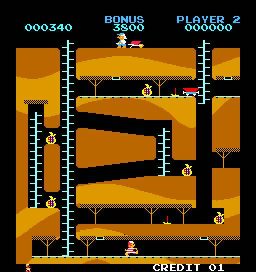 Game cover: Bagman