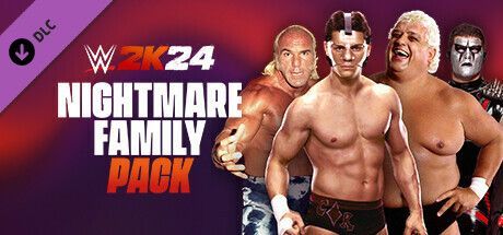 Game cover: WWE 2K24: Nightmare Family Pack