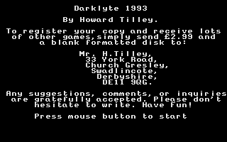Game cover: Darklyte