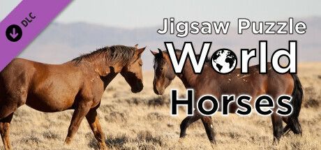 Game cover: Jigsaw Puzzle World: Horses