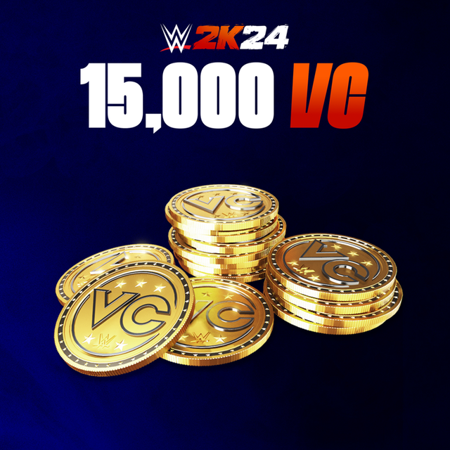Game cover: WWE 2K24: 15,000 Virtual Currency Pack