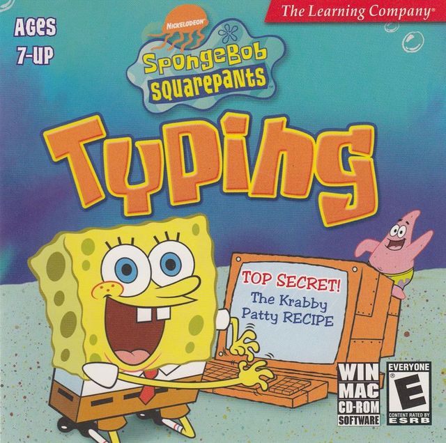 Game cover: SpongeBob SquarePants: Typing