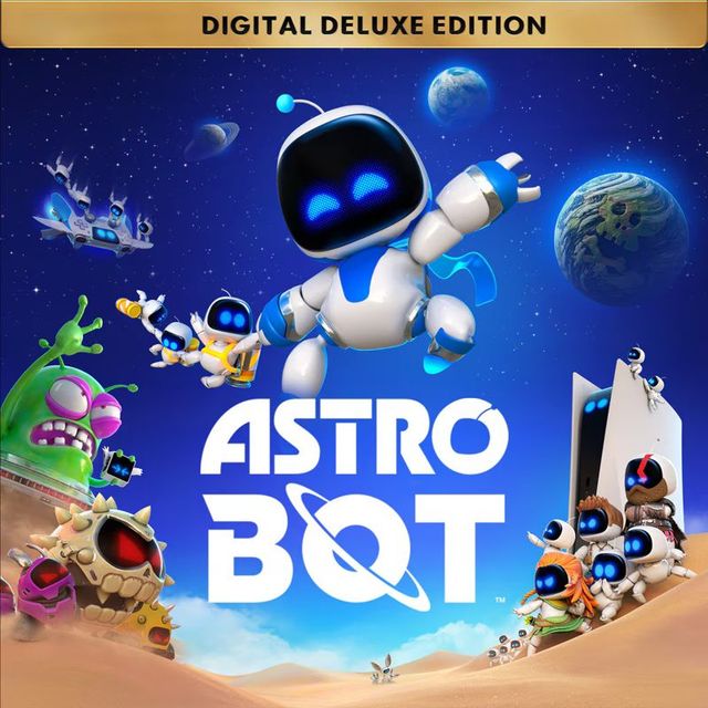 Game cover: Astro Bot: Digital Deluxe Edition