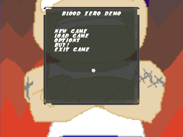 Game cover: Blood Zero