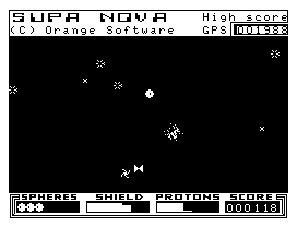 Game cover: Supa Nova