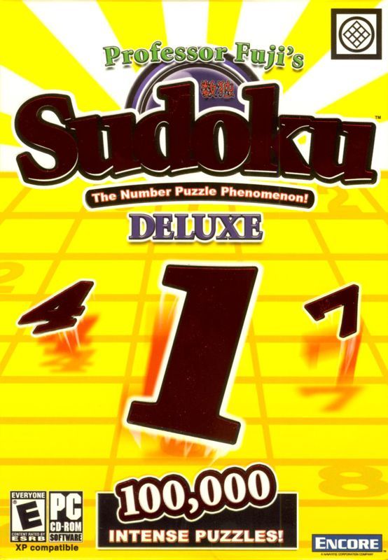 Game cover: Professor Fuji's Sudoku Deluxe
