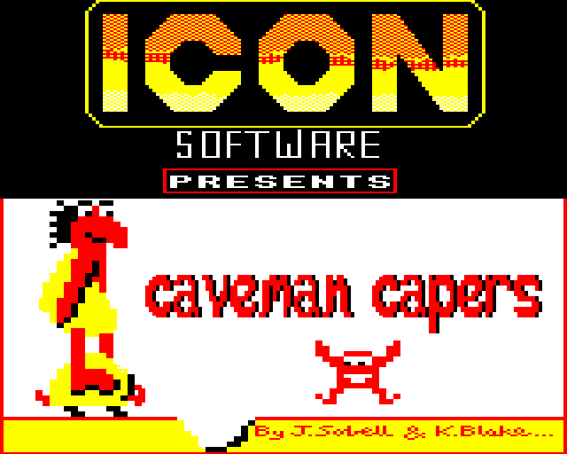 Game cover: Caveman Capers