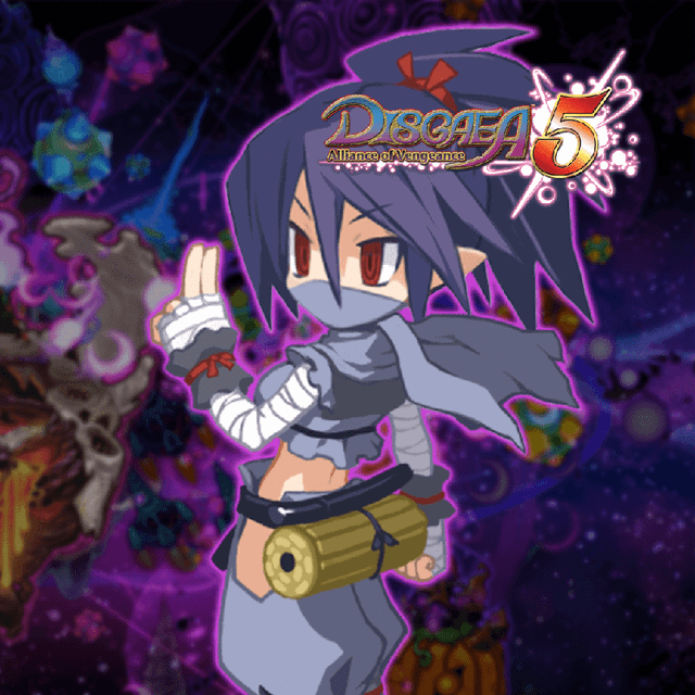 Game cover: Disgaea 5: Alliance of Vengeance - Character: Kunoichi