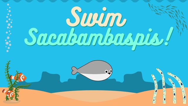 Game cover: Swim Sacabambaspis!