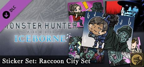 Game cover: Monster Hunter: World - Sticker Set: Raccoon City Set