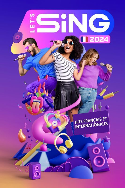 Game cover: Let's Sing 2024: Hits français et internationaux