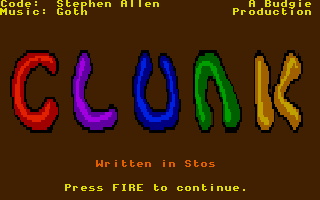 Game cover: Clunk