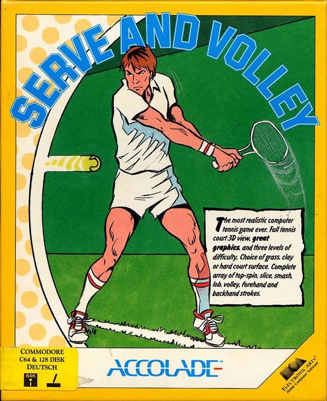 Game cover: Serve & Volley