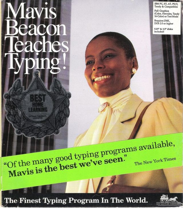 Game cover: Mavis Beacon Teaches Typing!