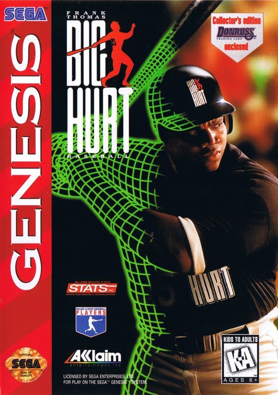 Game cover: Frank Thomas Big Hurt Baseball