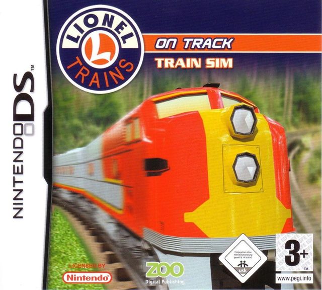Game cover: Lionel Trains on Track