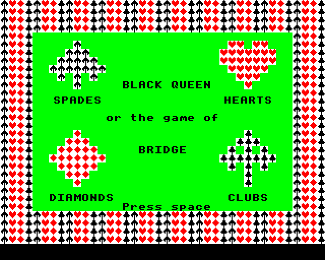 Game cover: Black Queen