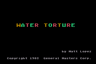 Game cover: Water Torture