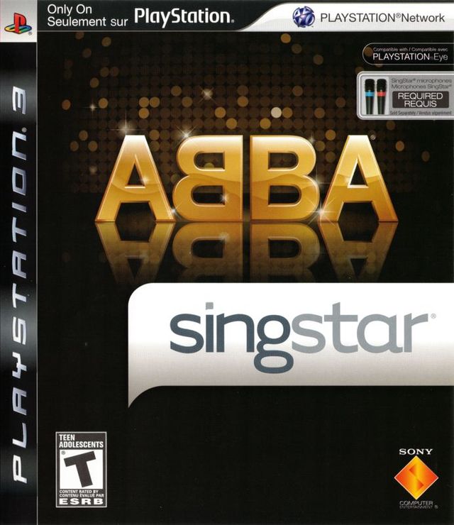 Game cover: SingStar: ABBA