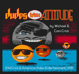 Game cover: Dudes with Attitude