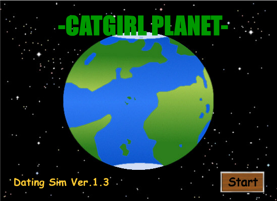 Game cover: Catgirl Planet