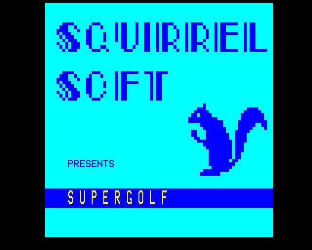 Game cover: Supergolf